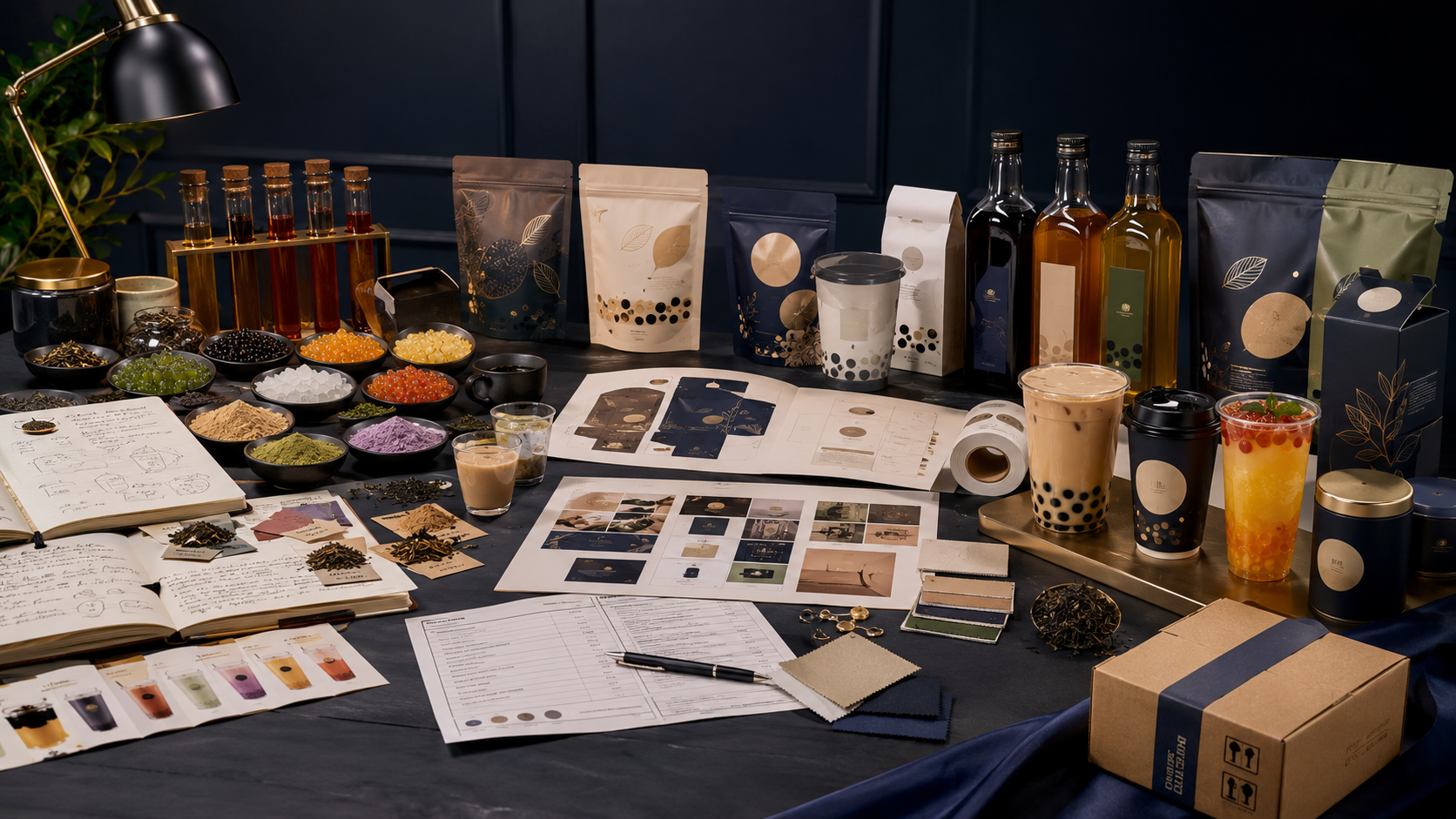 OEM ODM bubble tea brand development