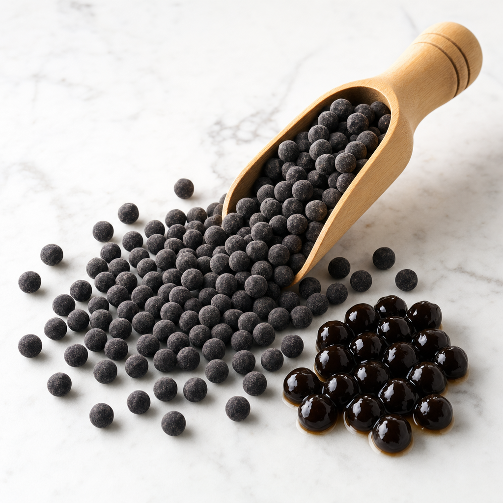 Black Tapioca Pearls (Fast-Cook)